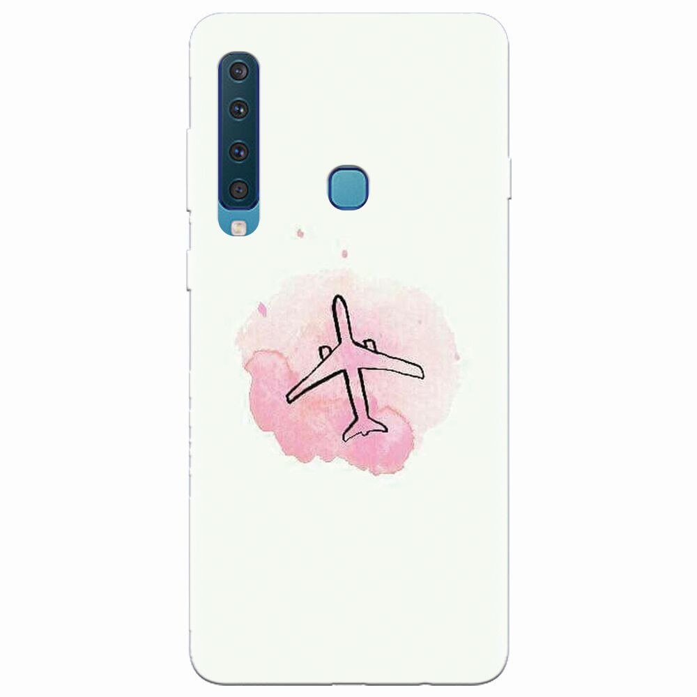 Husa silicon pentru Samsung Galaxy A9 2018, Airplain