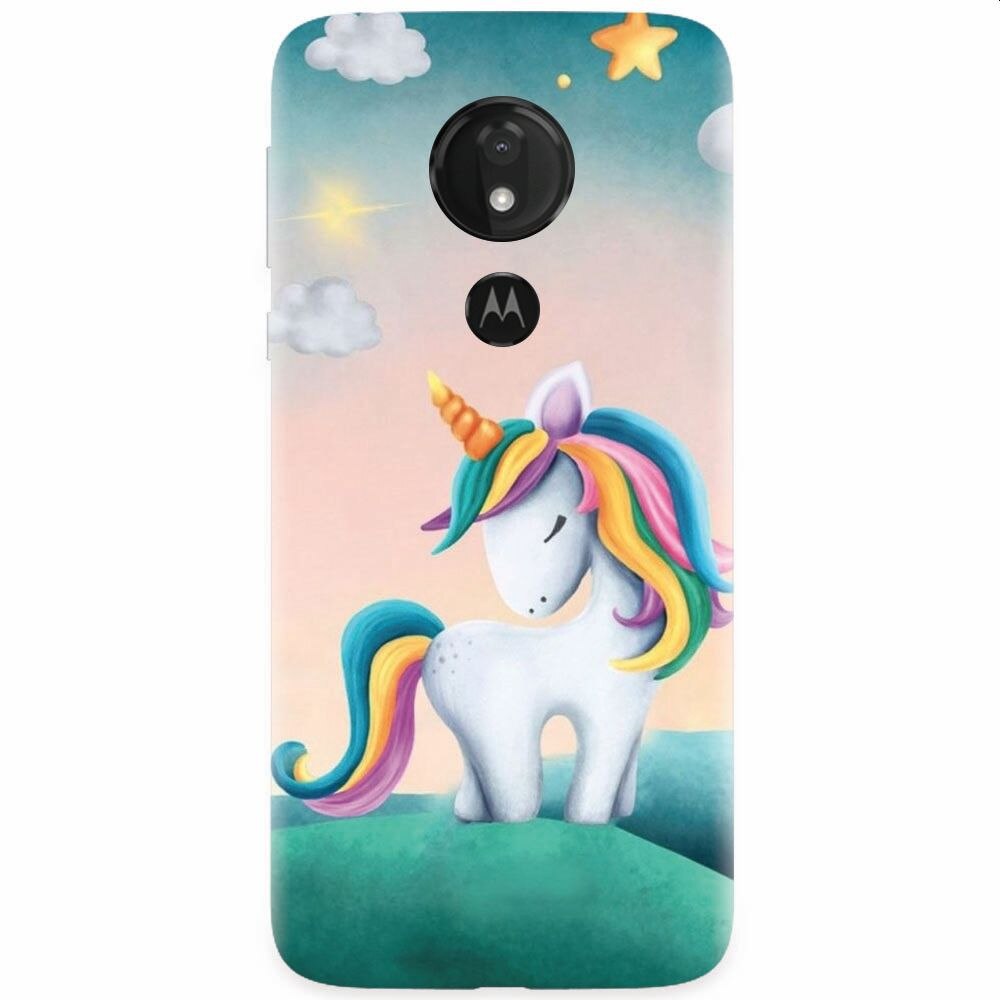 Husa silicon pentru Motorola Moto G7, Ponny Star