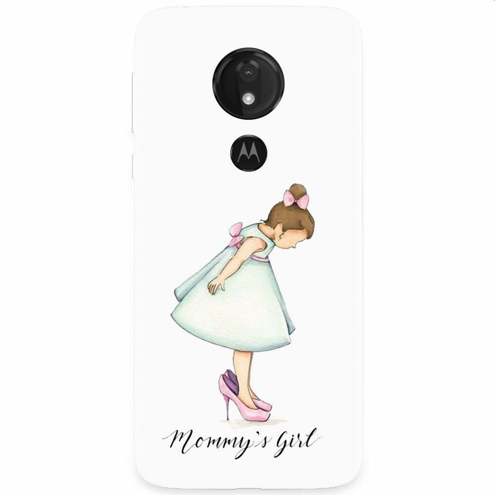 Husa silicon pentru Motorola Moto G7, Mommy's Girl