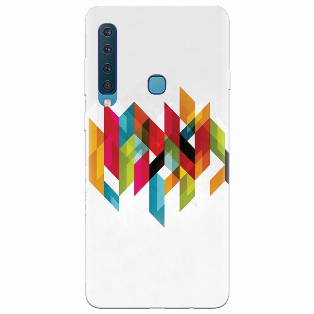 Husa silicon pentru Samsung Galaxy A9 2018, Geometric