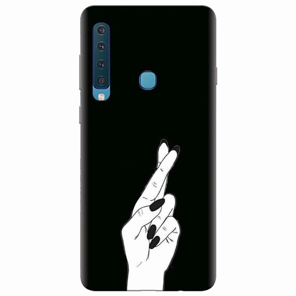 Husa silicon pentru Samsung Galaxy A9 2018, Finger Cross