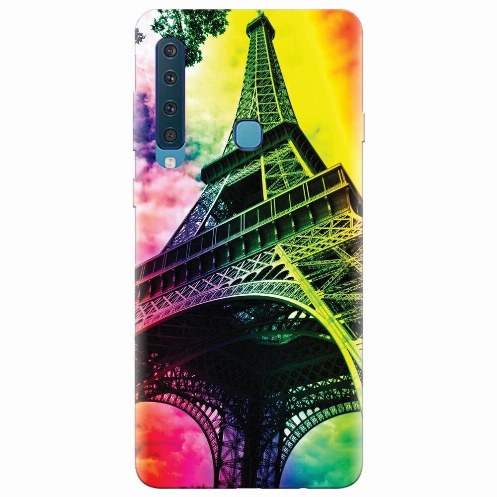 Husa silicon pentru Samsung Galaxy A9 2018, Eiffel Tower 002