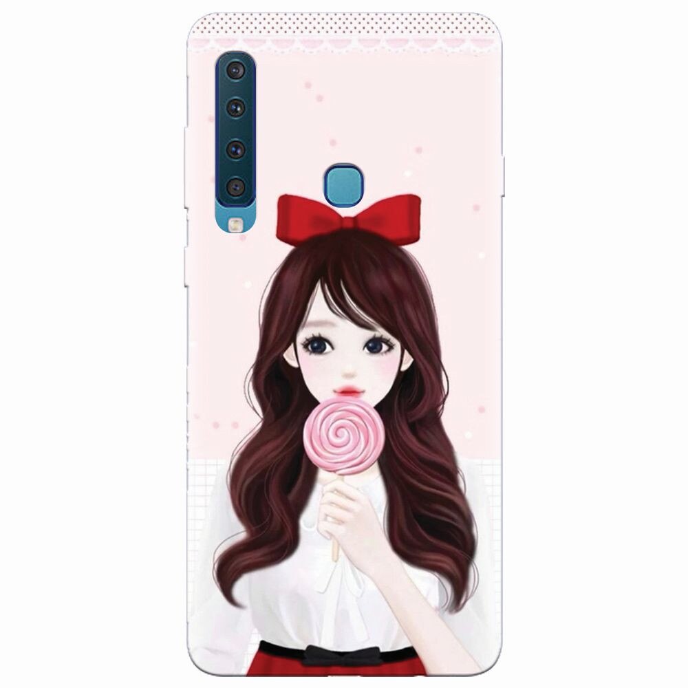 Husa silicon pentru Samsung Galaxy A9 2018, Girly 001