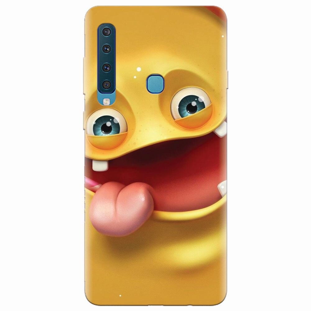 Husa silicon pentru Samsung Galaxy A9 2018, Cute Monster