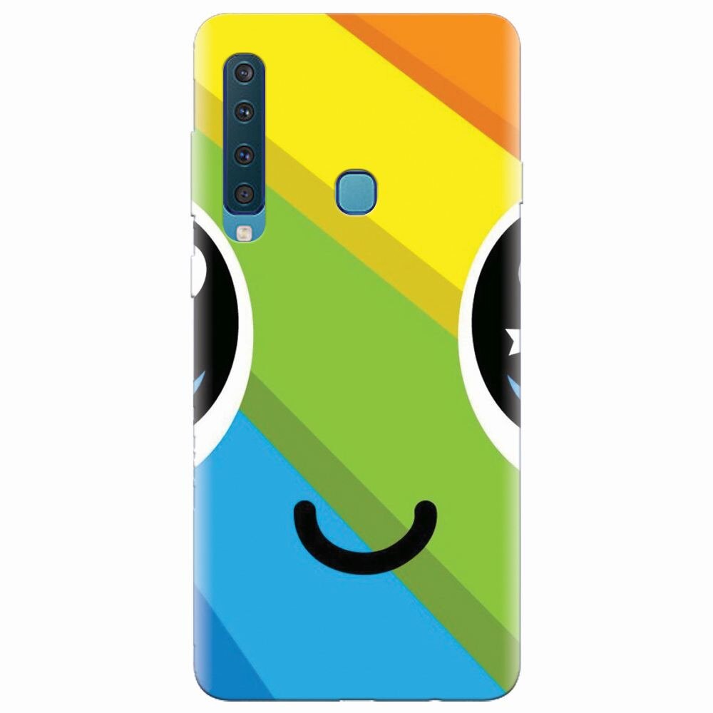 Husa silicon pentru Samsung Galaxy A9 2018, Happy Face