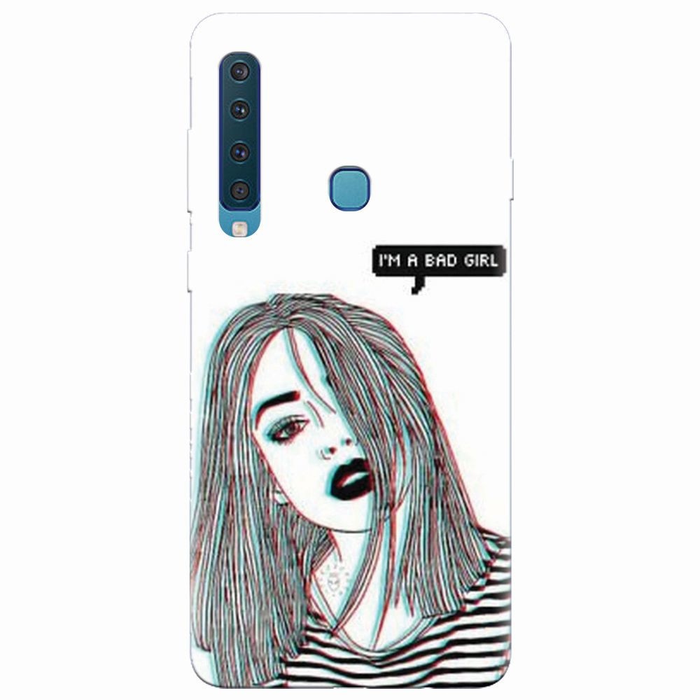 Husa silicon pentru Samsung Galaxy A9 2018, Im A Bad Girl