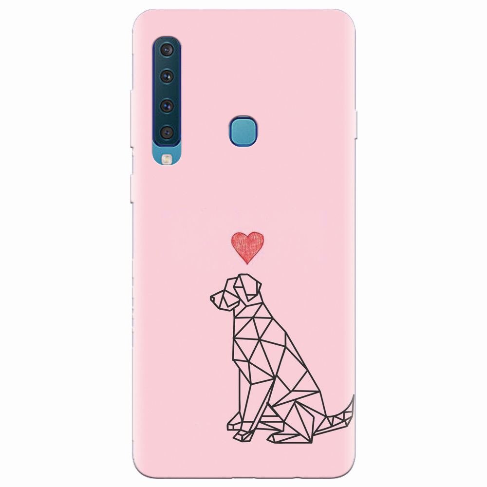 Husa silicon pentru Samsung Galaxy A9 2018, Love Dog
