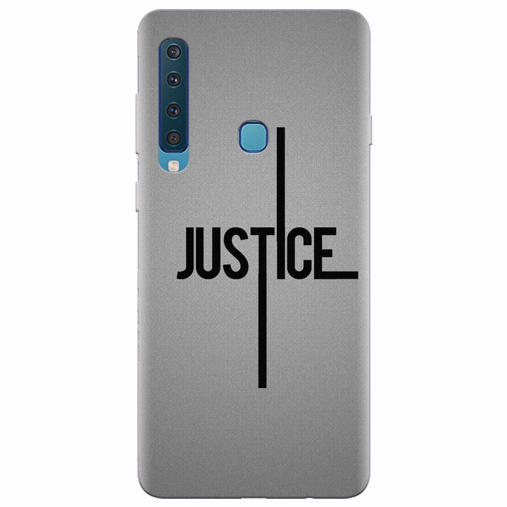 Husa silicon pentru Samsung Galaxy A9 2018, Amir Justice Minimalistic Nubheebuccus Text