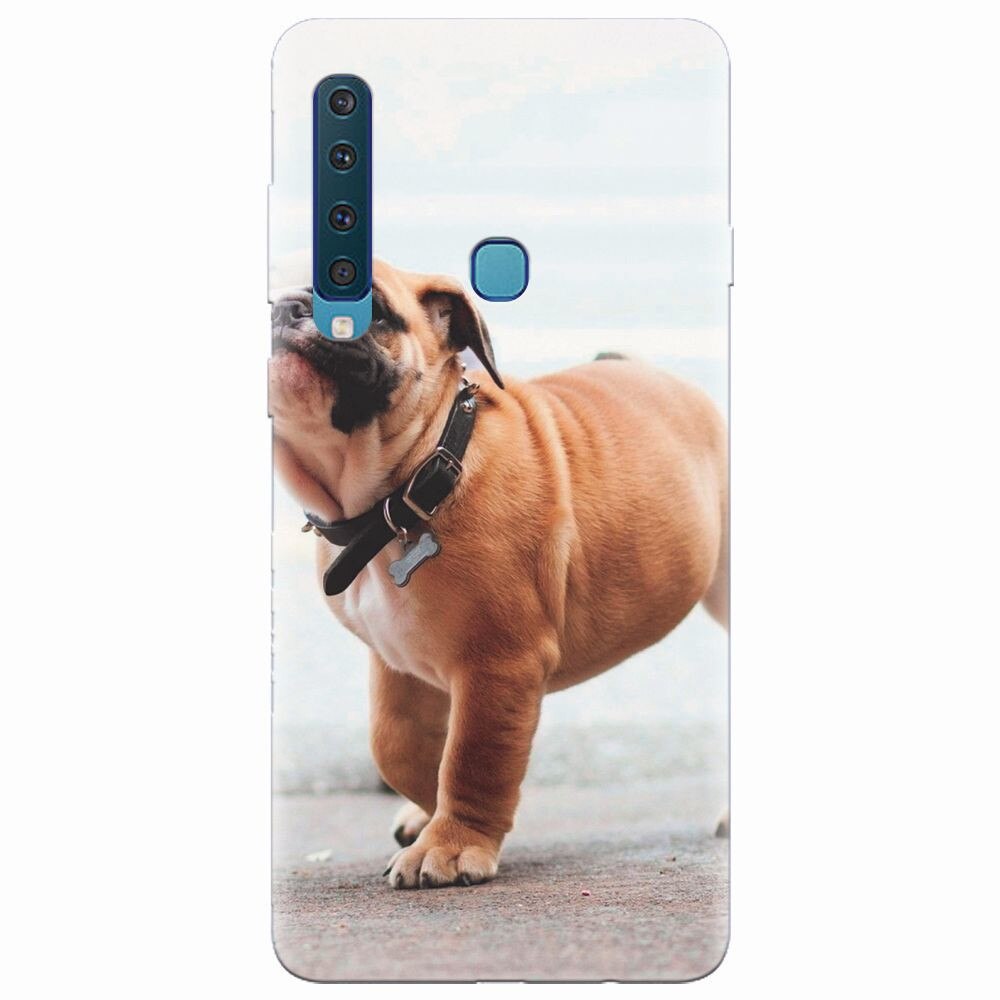 Husa silicon pentru Samsung Galaxy A9 2018, Little Dog Puppy Animal