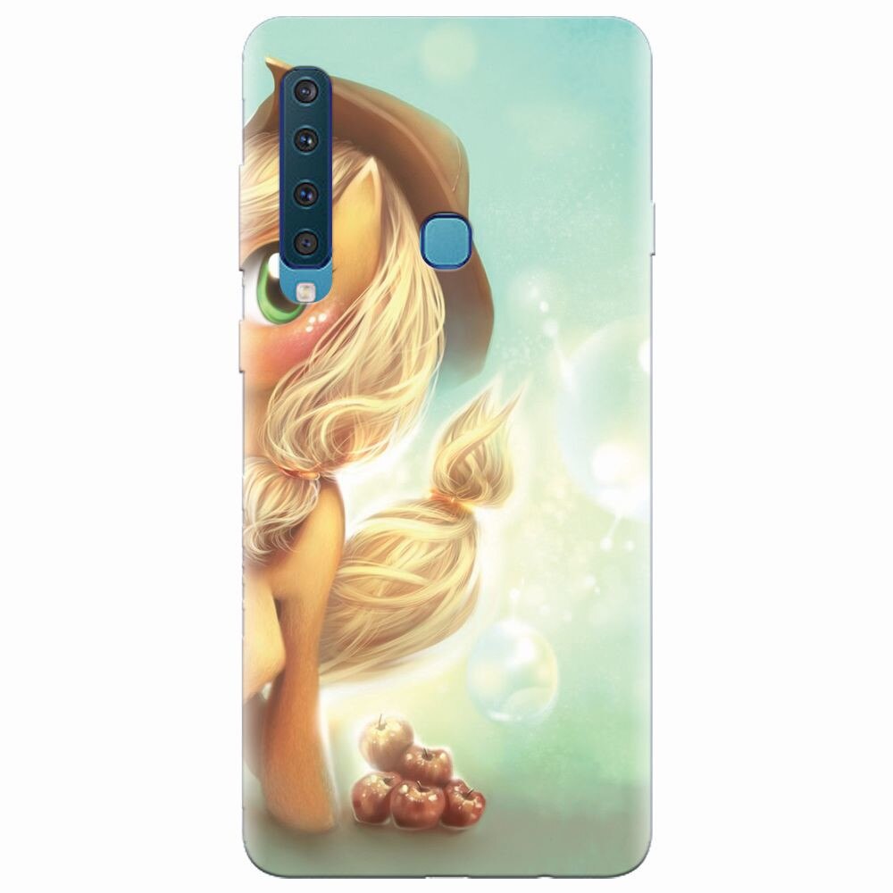 Husa silicon pentru Samsung Galaxy A9 2018, Applejack Pony Cute K
