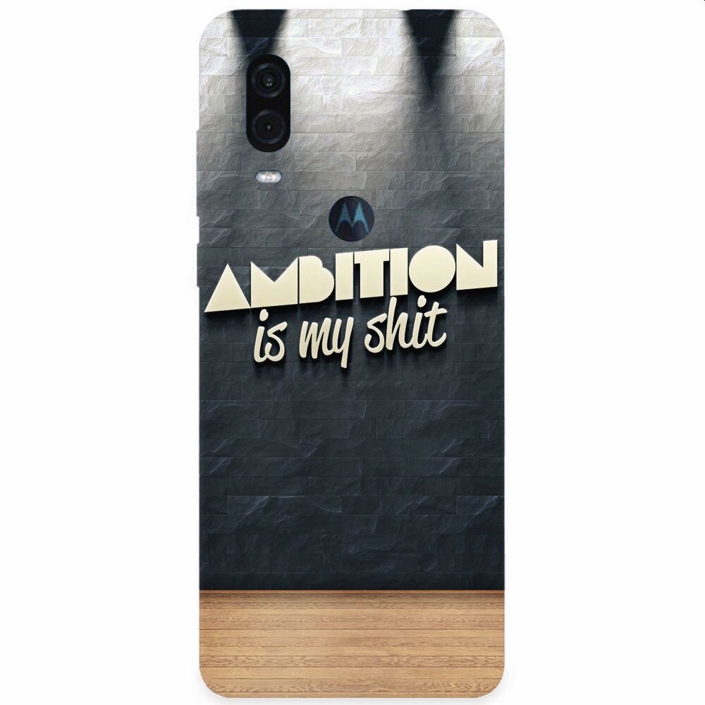 Husa silicon pentru Motorola One Vision, Ambition