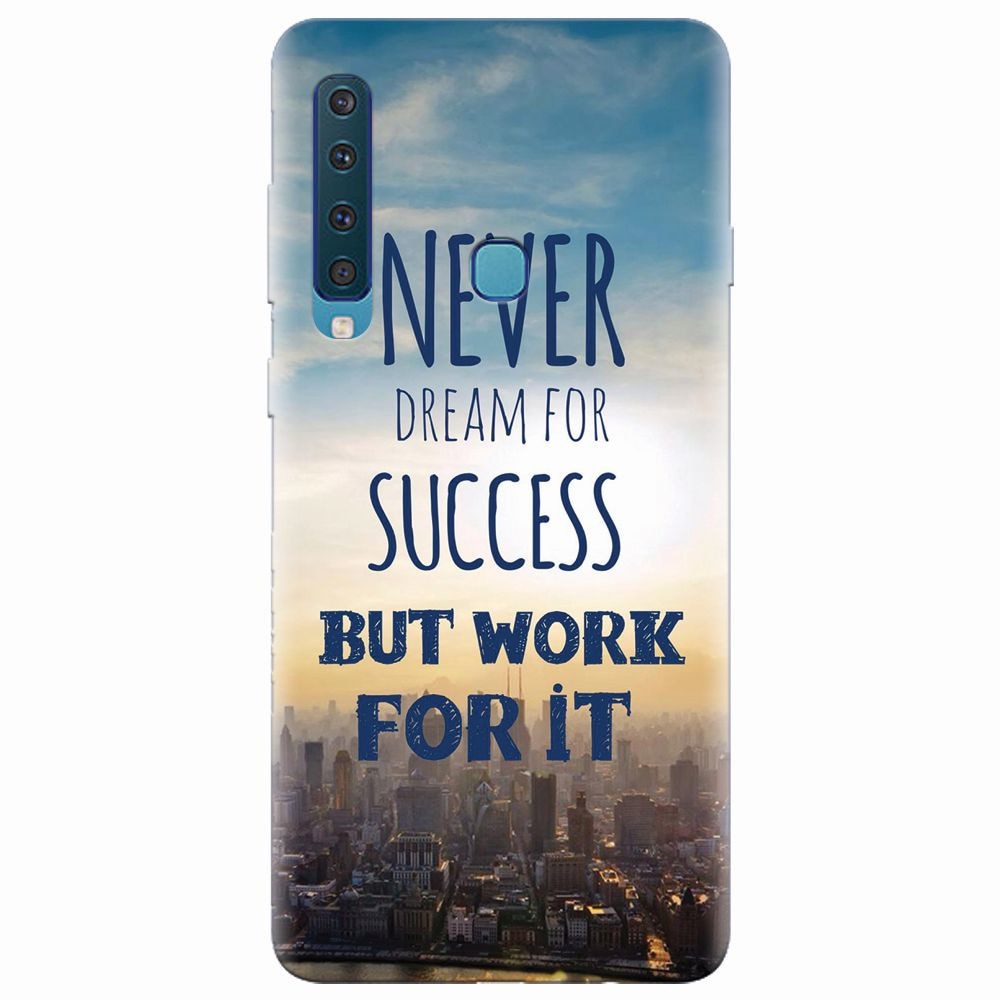 Husa silicon pentru Samsung Galaxy A9 2018, Never Dream