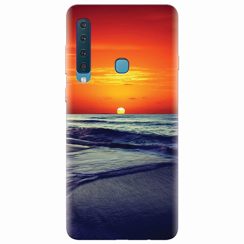 Husa silicon pentru Samsung Galaxy A9 2018, Ocean Sunset
