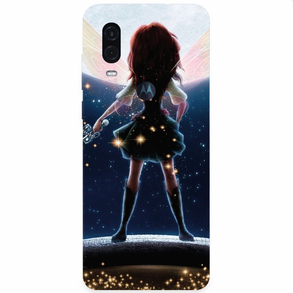 Husa silicon pentru Motorola One Vision, Fairy