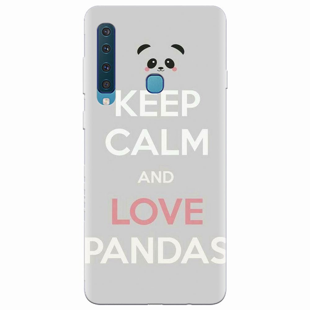 Husa silicon pentru Samsung Galaxy A9 2018, Panda Phone