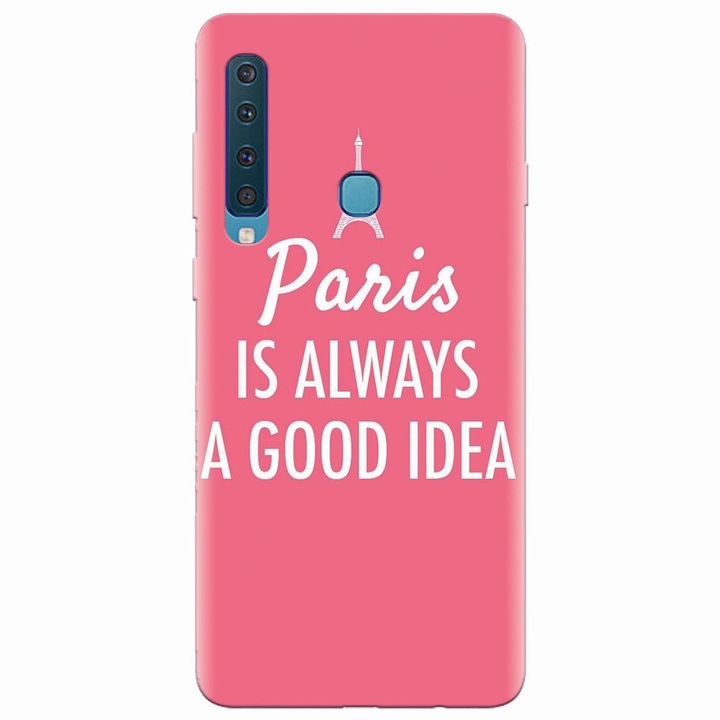 Калъф за Samsung Galaxy A9 2018, Paris Is Always A Good Idea, Силикон