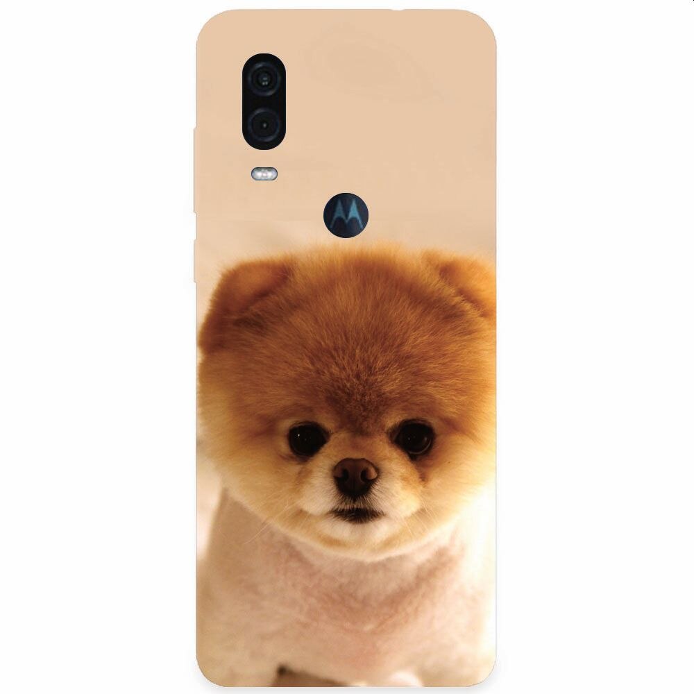 Husa silicon pentru Motorola One Vision, Cutest Puppy Dog
