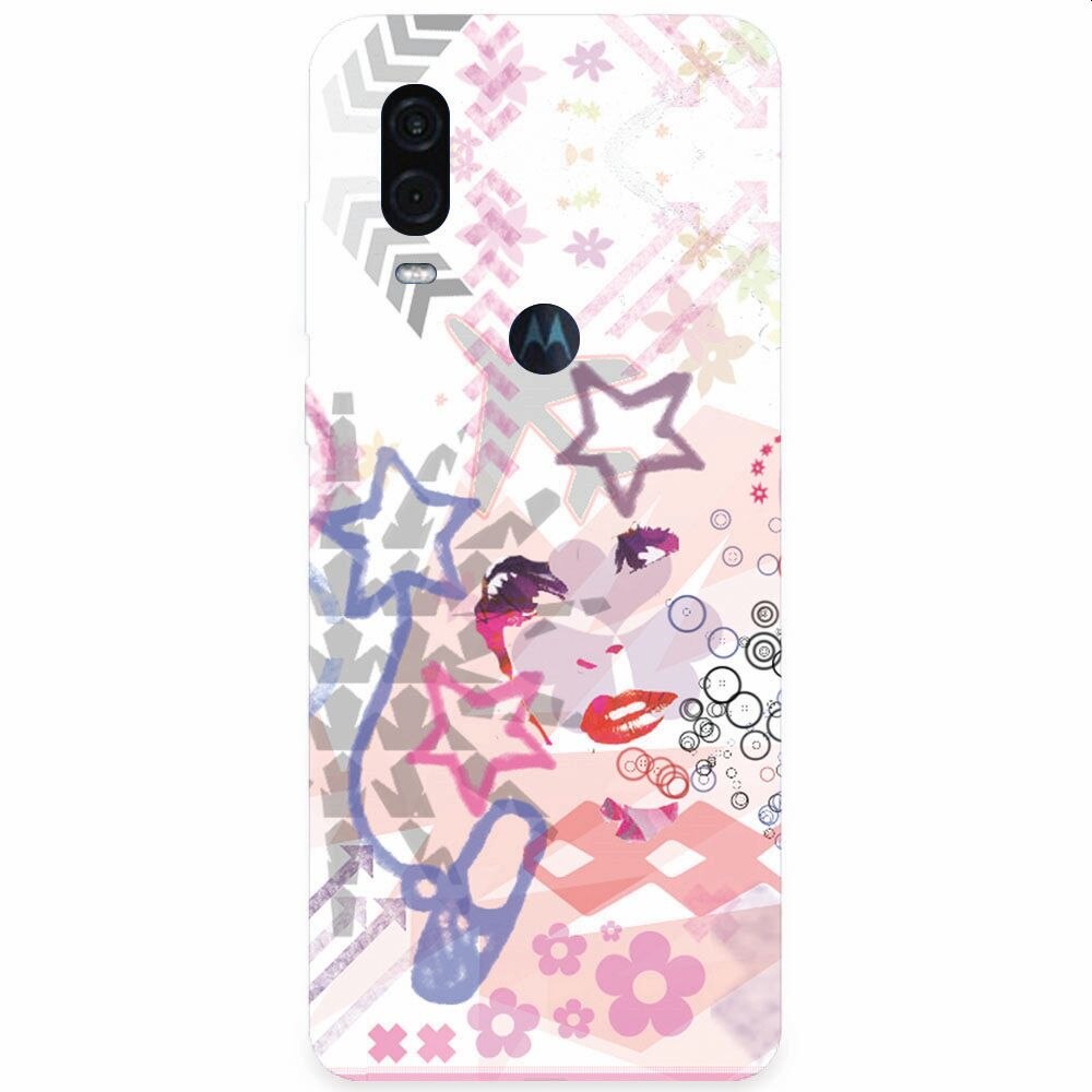 Husa silicon pentru Motorola One Vision, Girly Like