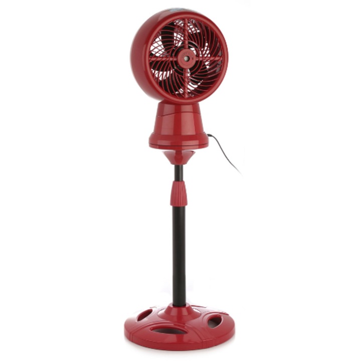 Вентилатор COOL MATE 2 в 1, Вградена функция за нано-мъгла и аромат, Червен