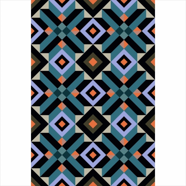 Set stickere autocolante faianta decorativa 20cm x 30cm model decorativ multicolor 3