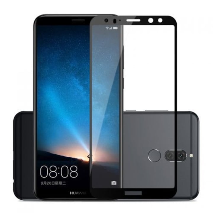 3D Π‘ΡΡΠΊΠ»Π΅Π½ ΠΏΡΠΎΡΠ΅ΠΊΡΠΎΡ Full Cover Π·Π° Huawei Mate 10 lite, Π§Π΅ΡΠ΅Π½