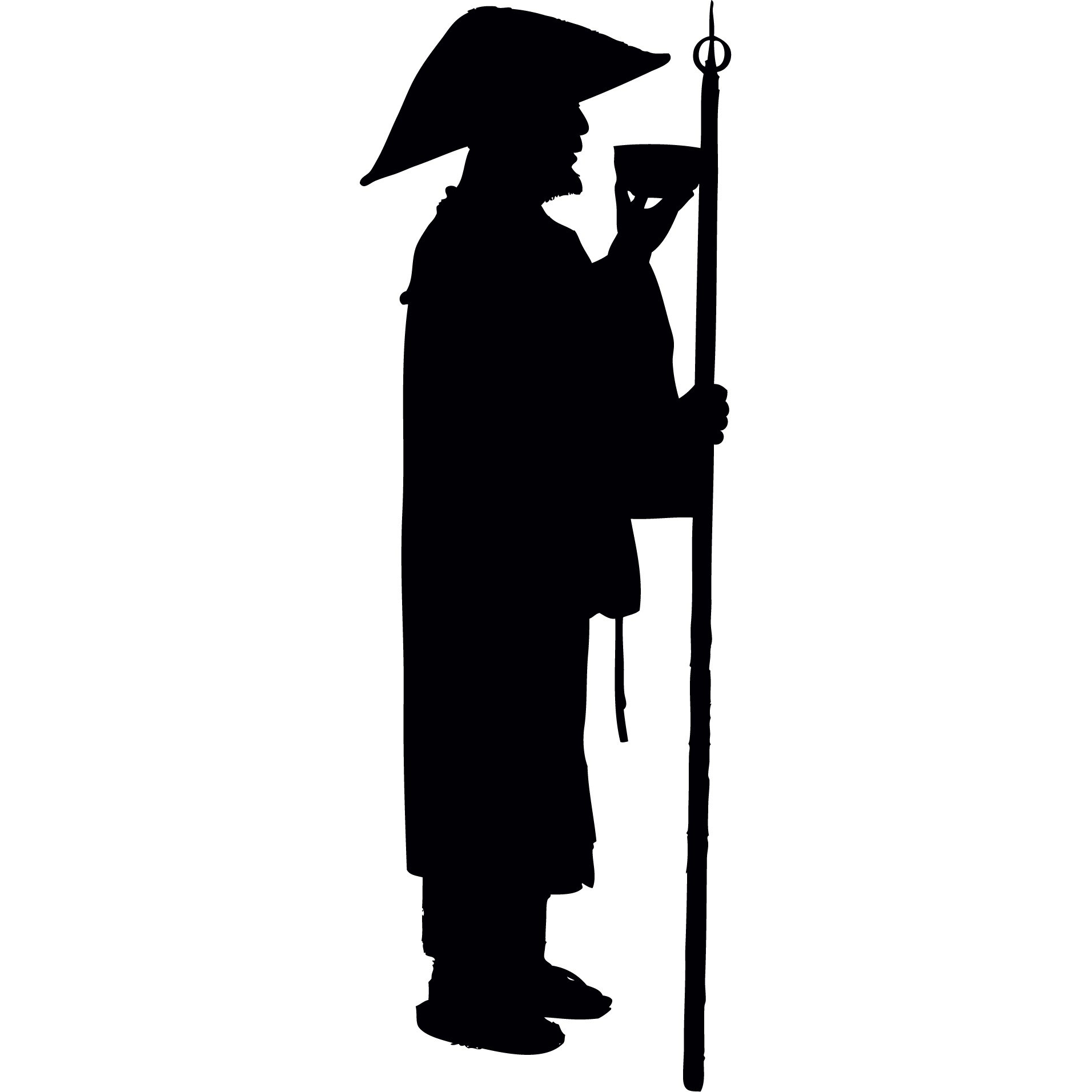 Pazitorul Asiei - Sticker Decorativ - Negru - 51 x 150 cm