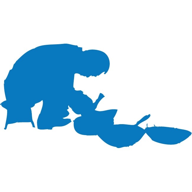 Arta culinara al Asiei - Sticker Decorativ - Albastru - 180 x 98 cm