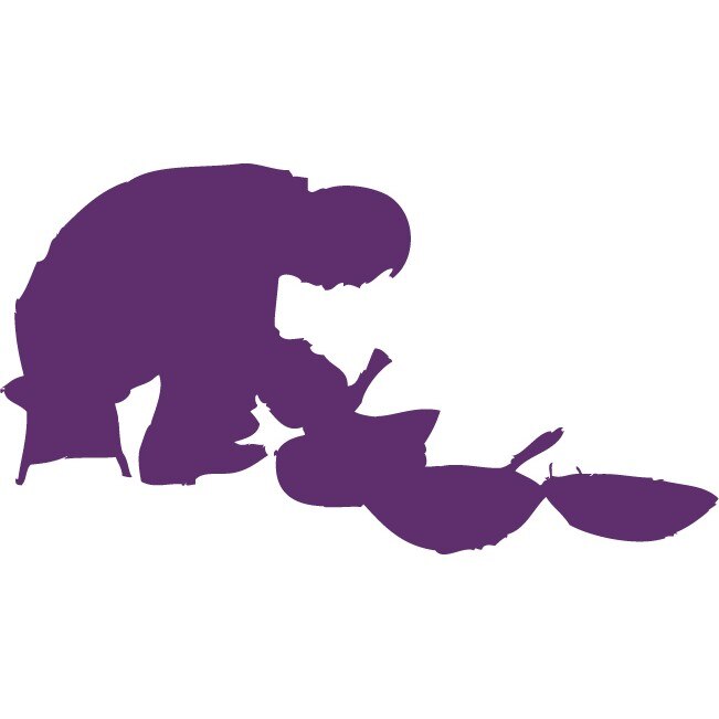 Arta culinara al Asiei - Sticker Decorativ - Indigo - 180 x 98 cm