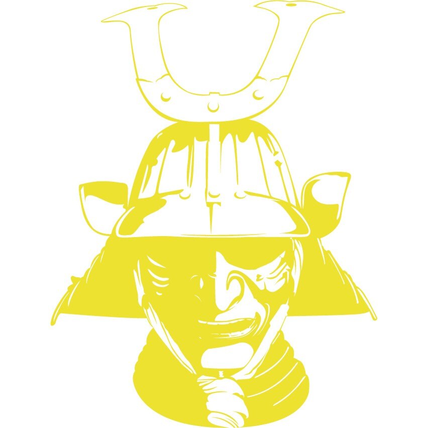 Soldatul japonez - Sticker Decorativ - Lemon - 83 x 108 cm