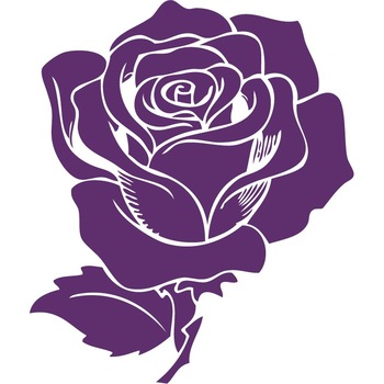 Firul de trandafir - Sticker Decorativ - Indigo - 110 x 130 cm Firul de trandafir - Sticker Decorativ - Indigo - 110 x 130 cm