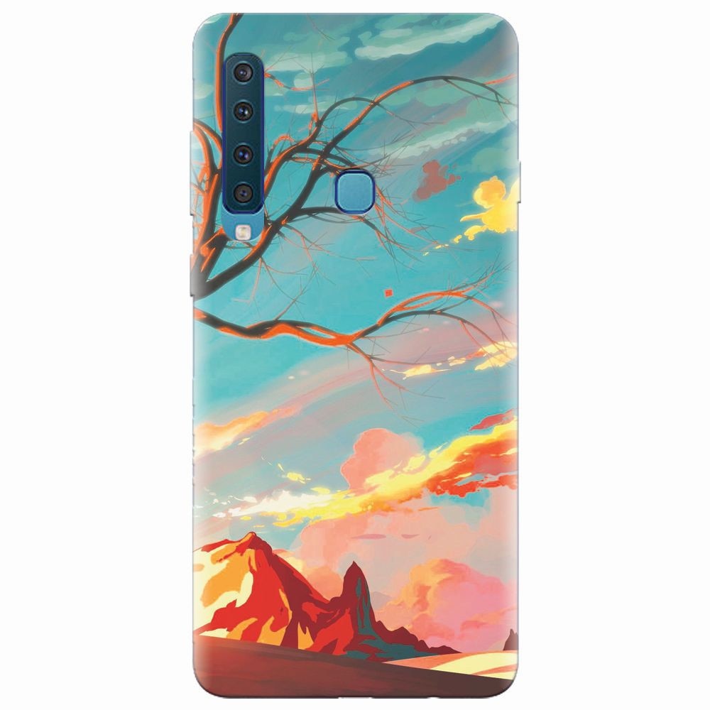 Husa silicon pentru Samsung Galaxy A9 2018, Artistic Landscape