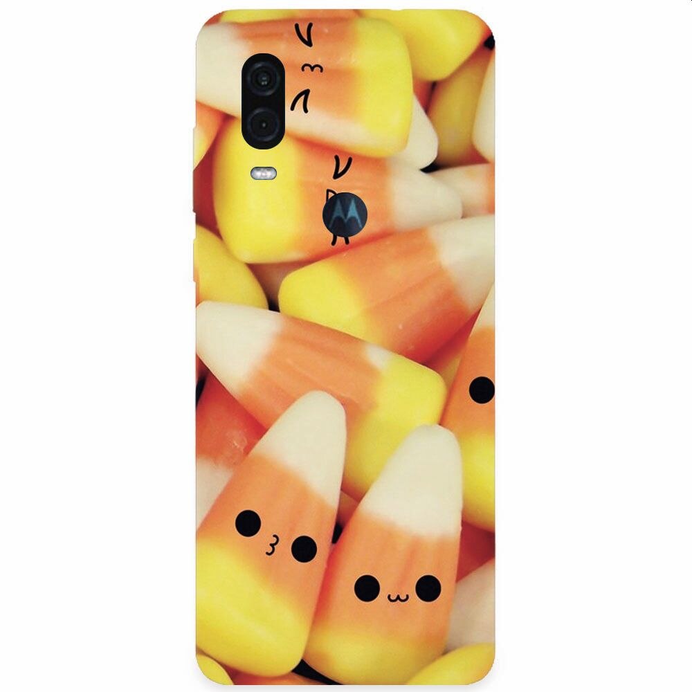 Husa silicon pentru Motorola One Vision, Cute Girly 008