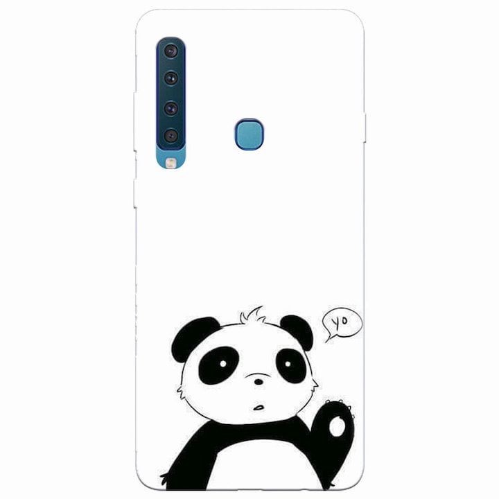 Szilikon tok Samsung Galaxy A9 2018, Panda mobiltelefonhoz