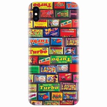 Husa silicon pentru Apple Iphone XS Max, Chewing Gum Turbo Husa silicon pentru Apple Iphone XS Max, Chewing Gum Turbo