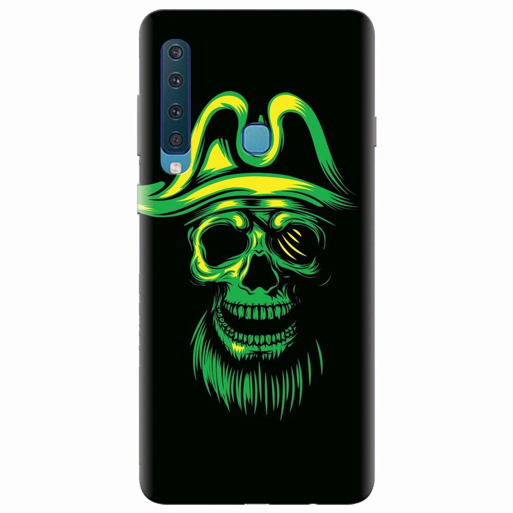 Husa silicon pentru Samsung Galaxy A9 2018, Pirate Skull