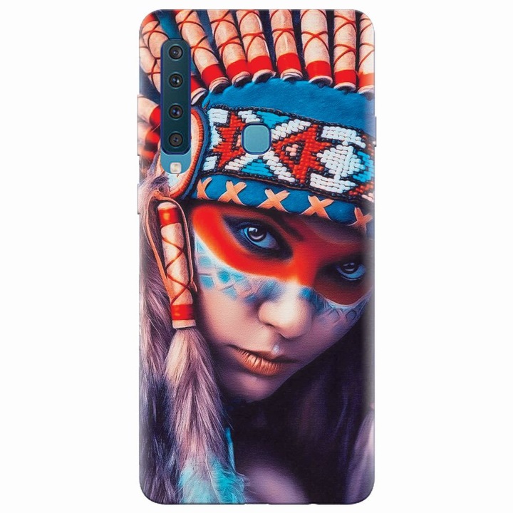 Силиконов калъф за Samsung Galaxy A9 2018, Модел Атрактивно момиче