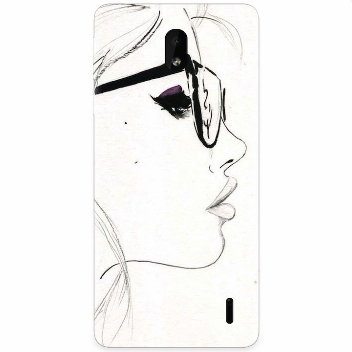 Π‘ΠΈΠ»ΠΈΠΊΠΎΠ½ΠΎΠ² ΠΊΠ΅ΠΉΡ Π·Π° Nokia 1 Plus, Girl Face