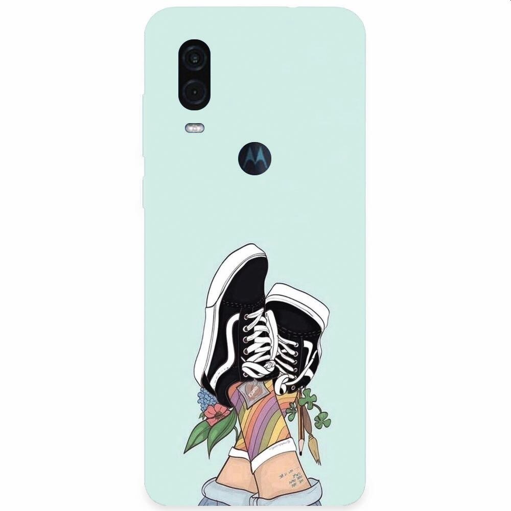 Husa silicon pentru Motorola One Vision, Relax 2