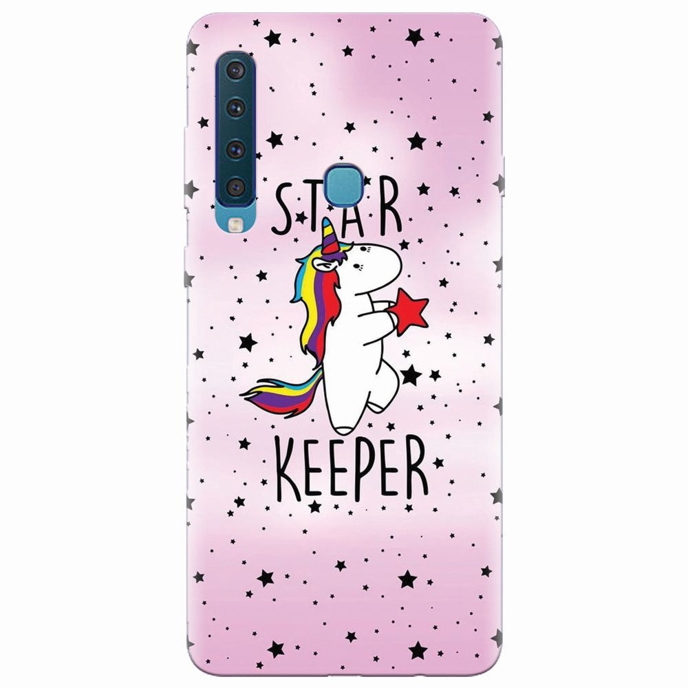 Husa silicon pentru Samsung Galaxy A9 2018, Unicorn Star Keeper