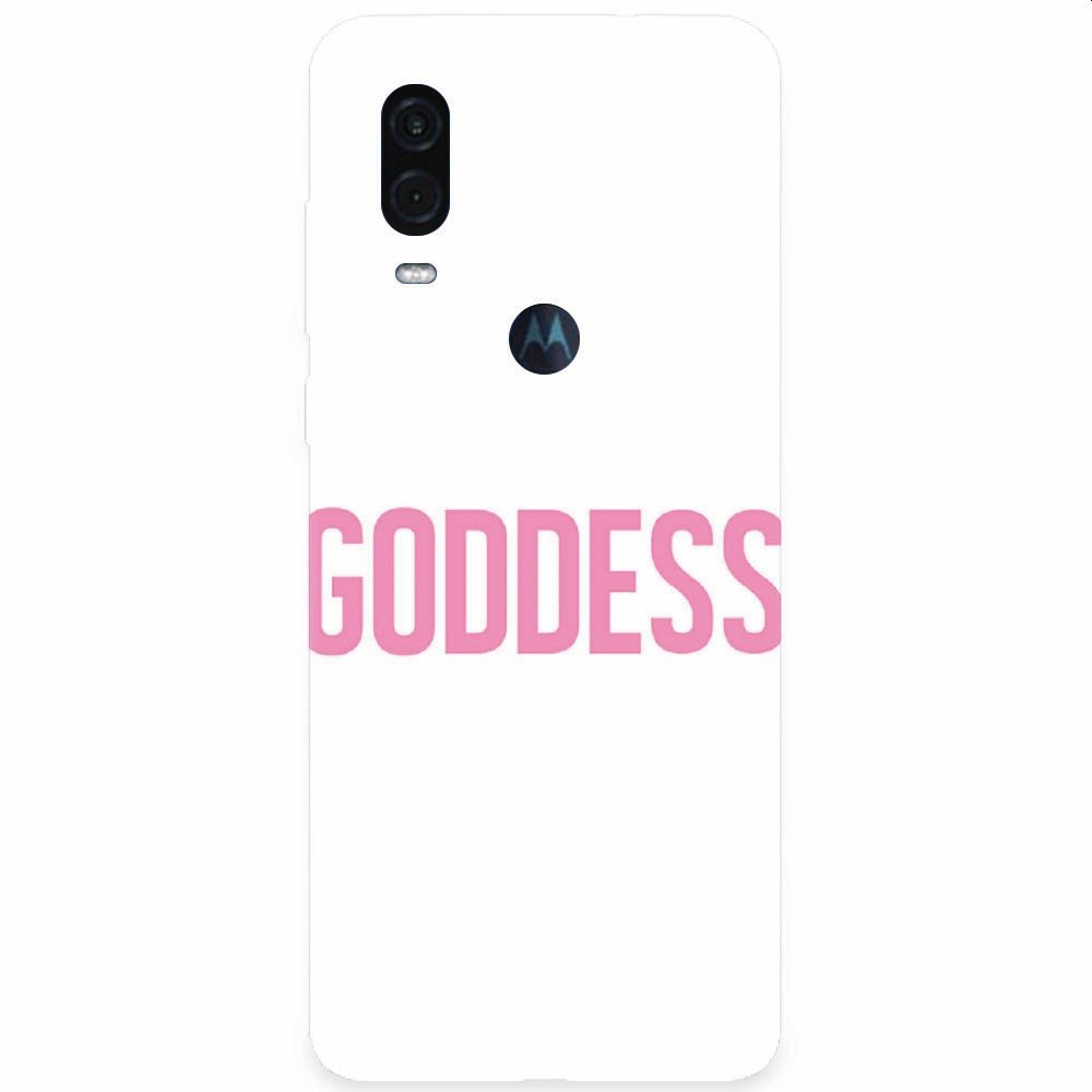 Husa silicon pentru Motorola One Vision, Goddess Girly