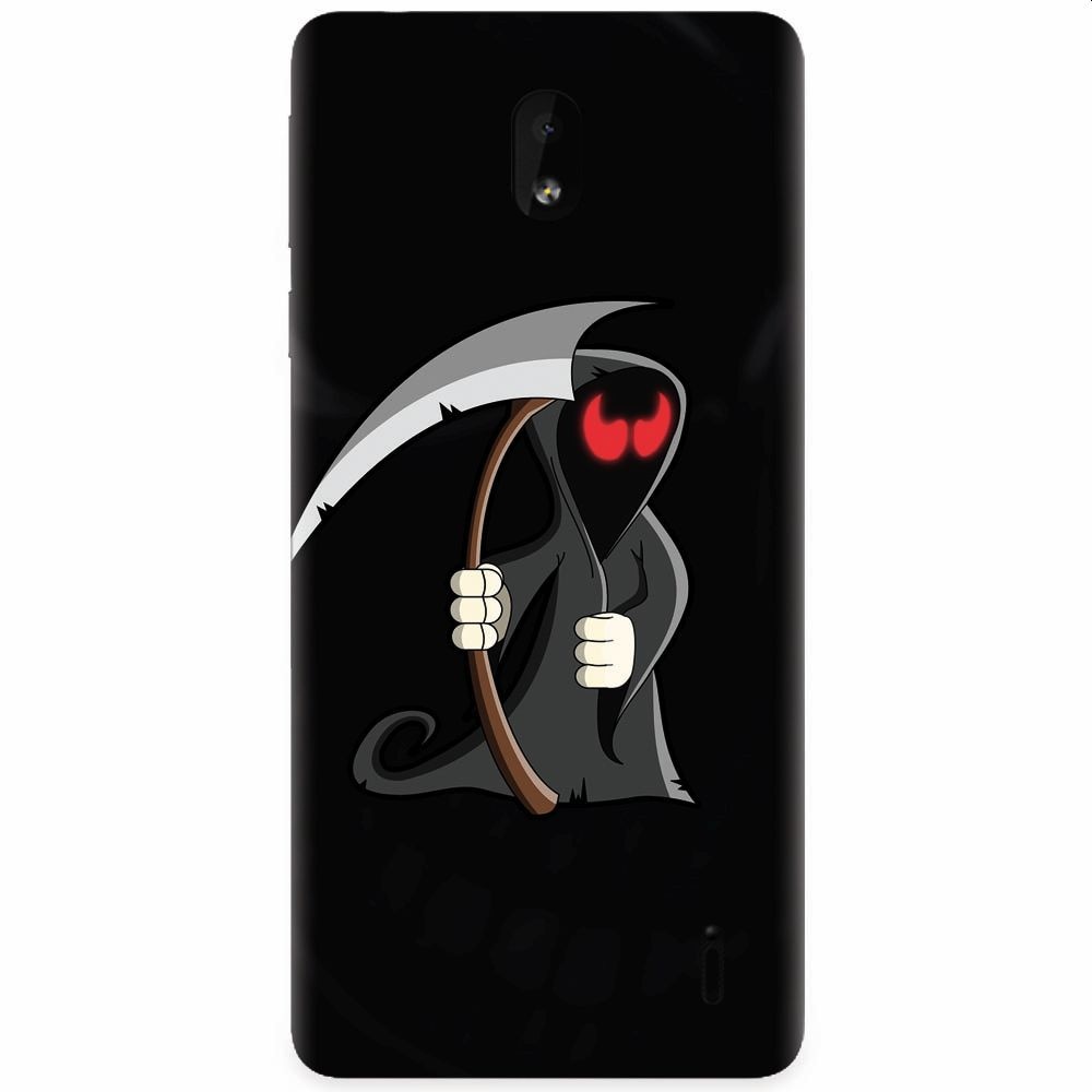 Husa silicon pentru Nokia 1 Plus, Grim Reaper