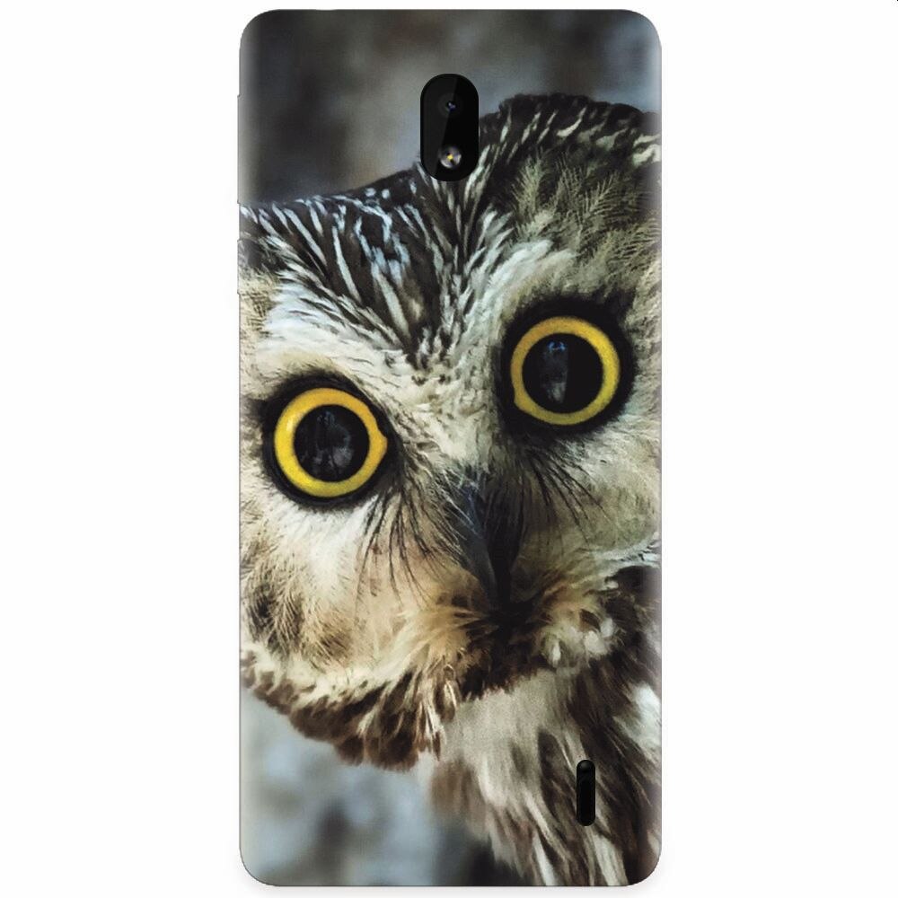 Husa silicon pentru Nokia 1 Plus, Owl