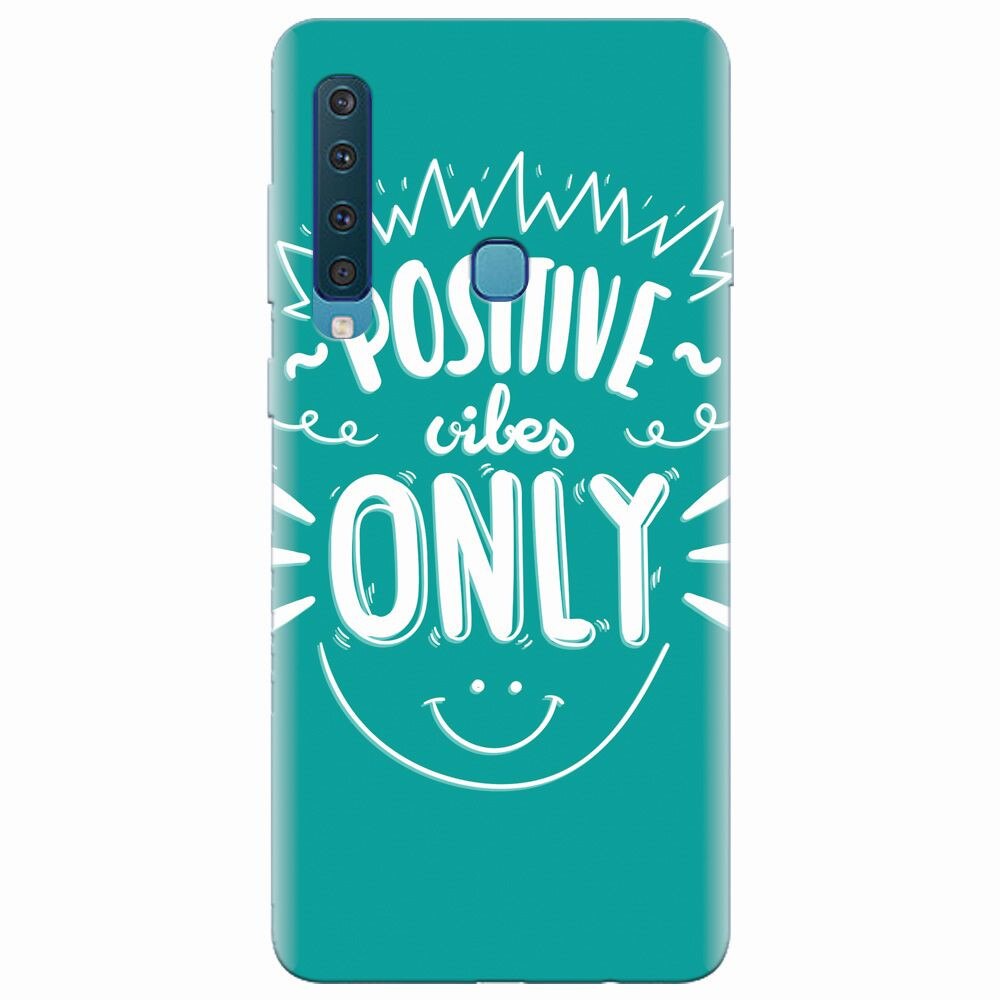 Husa silicon pentru Samsung Galaxy A9 2018, Positive Vibes