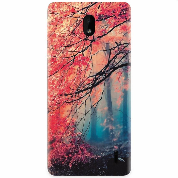 Силиконов кейс за Nokia 1 Plus, Morning Fog Inest Nature