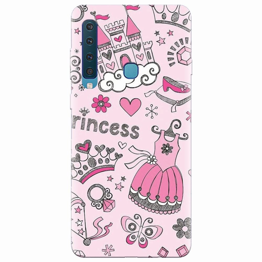 Husa silicon pentru Samsung Galaxy A9 2018, Princess