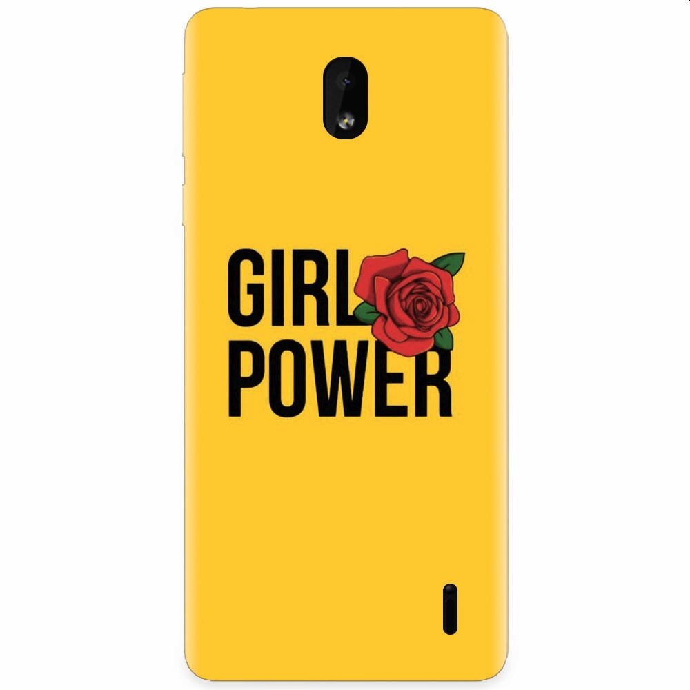 Husa silicon pentru Nokia 1 Plus, Girl Power