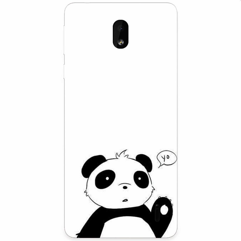 Husa silicon pentru Nokia 1 Plus, Panda Cellphone