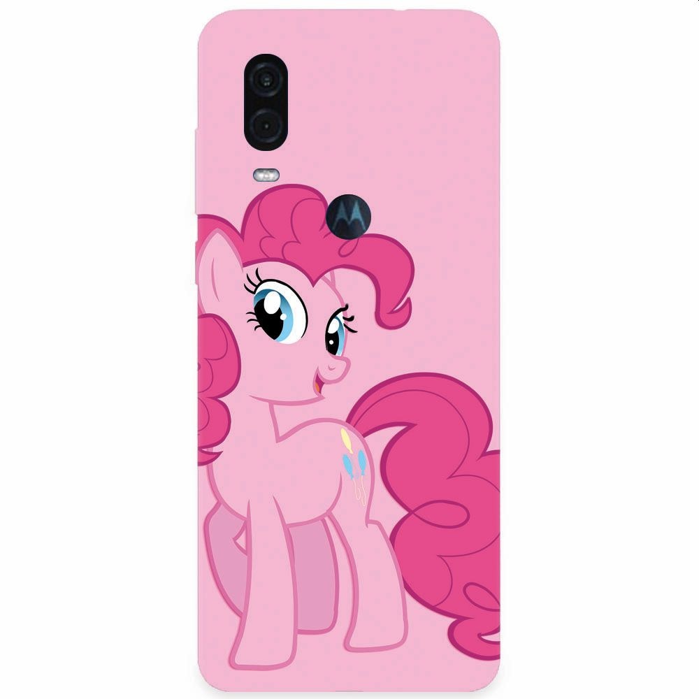 Husa silicon pentru Motorola One Vision, Pinkie Pie