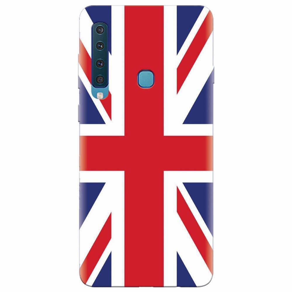 Husa silicon pentru Samsung Galaxy A9 2018, UK Flag Illustration