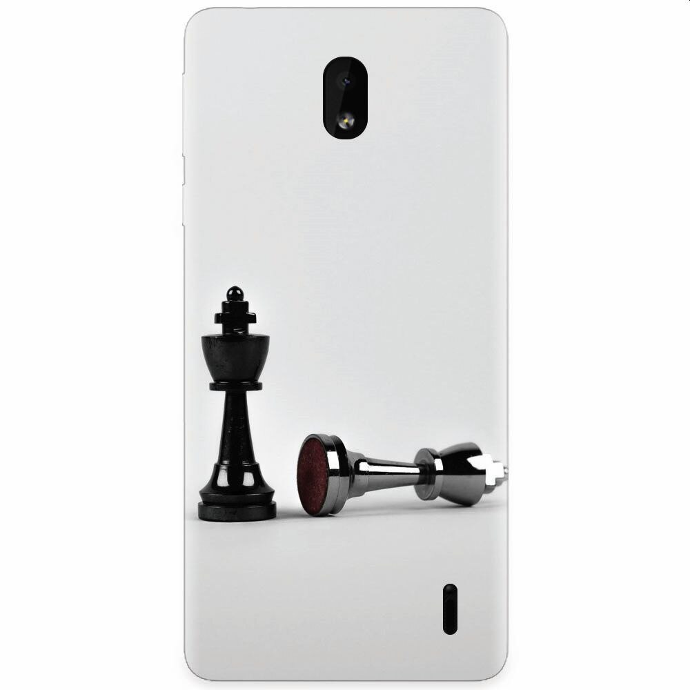 Husa silicon pentru Nokia 1 Plus, Chess
